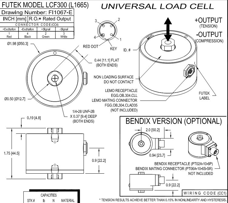 LCF300力傳感器 LCF300力傳感器
